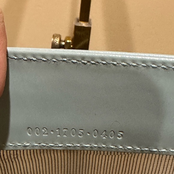 Gucci By Tom Ford Blue Mesh Tote with Pouch - Picture 8 of 12